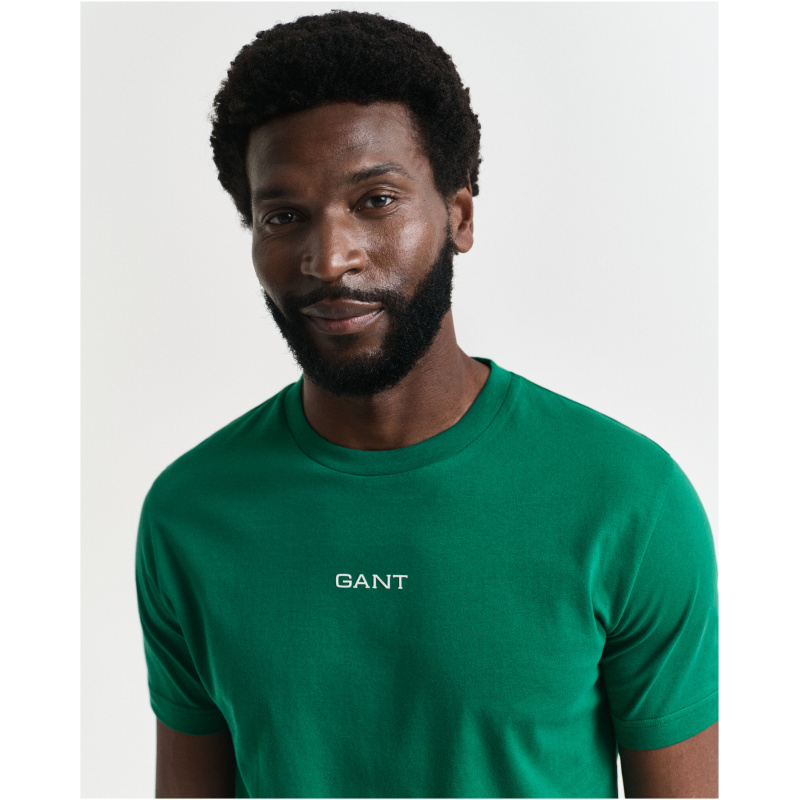 GANT Graphic t-shirt deep green